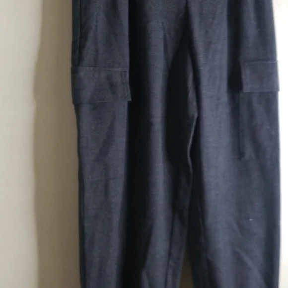 Women's High Rise Jogger Pants - A New Day Gray Plaid 2 - Picture 7 of 10